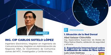 18/Feb. → CONFERENCIA MAGISTRAL: “RED DORSAL, REDNACE Y SU IMPACTO EN EL DESARROLLO DEL PAIS”