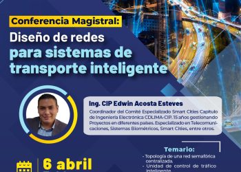 6/Abril → Conferencia magistral: «Diseño de redes para sistemas de transporte inteligente»