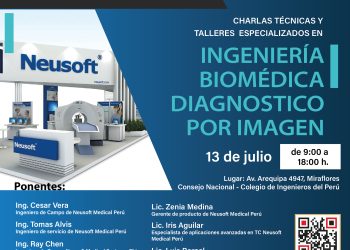 13/julio → Charlas técnicas y talleres especializados: INGENIERÍA BIOMEDICA DIAGNOSTICO POR IMAGEN