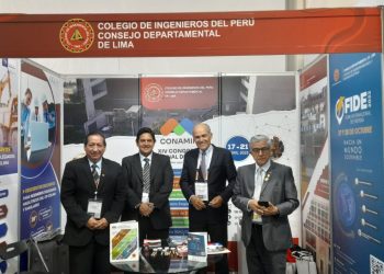 CAPÍTULO DE INGENIERÍA ELECTRÓNICA PRESENTE EN PERUMIN 35 – AREQUIPA