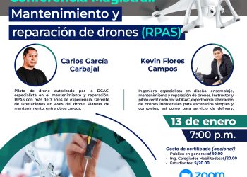 13 Enero – «Mantenimiento y Reparación de Drones»