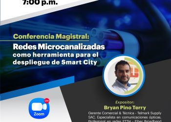 20 Enero →  «REDES MICROCANALIZADAS COMO HERRAMIENTA PARA EL DESPLIEGUE DE SMART CITY»