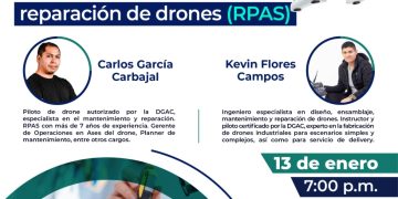 13 Enero – «Mantenimiento y Reparación de Drones»