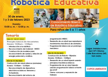 Taller de Emprendimiento: «ROBOTICA EDUCATIVA»