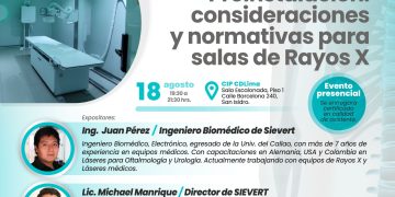 18 de Agosto – Seminario de Actualización: Preinstalación: Consideraciones y normativas para salas de Rayos X