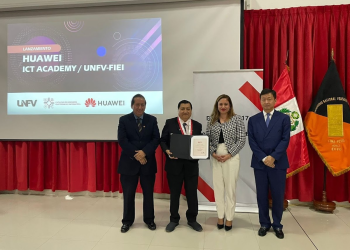 Palmas Universitarias: La FIEI de la UNFV forma parte de “Huawei ICT Academy”