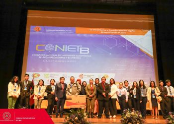 El VII Congreso Nacional de Ingeniería Electrónica, Telecomunicaciones y Biomédica llegó a su fin con una emotiva ceremonia de reconocimientos