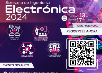 13 al 17 de mayo – Semana de Ingeniería Electrónica 2024