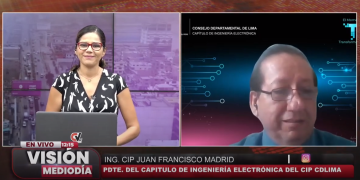 Entrevista por parte de Visión Tv Al Ing. CIP Juan Francisco Madrid Cisneros sobre la SMART CITY