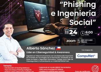 24 de Abril –  Webinar Internacional: Phishing e Ingeniería Social