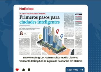 Entrevista en Diario El Peruano – «Primeros pasos para una ciudad inteligente»