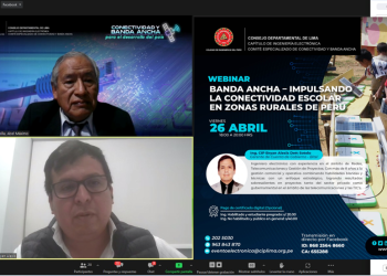 🤖Éxito del Webinar sobre «Banda Ancha – Impulsando la Conectividad Escolar en las Zonas Rurales del Perú»