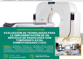 24 y 25 Setiembre – Seminario de Actualización: «Evaluación de Tecnologías para la implementación de un Servicio de Radiología con Tomógrafo Axial Computarizado (TAC)»