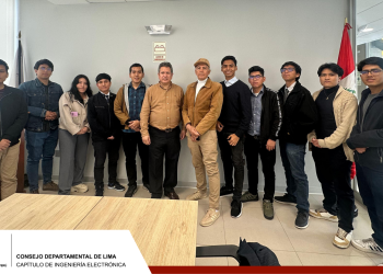 👏ÉTICA PROFESIONAL Y VISIÓN DEL FUTURO CON LOS ESTUDIANTES DE LA UNMSM QUE VISITAN EL CAPÍTULO DE INGENIERÍA ELECTRÓNICA DEL CIP CD LIMA