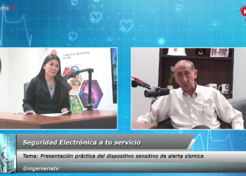 1 OCT – Presentación práctica del dispositivo sensitivo de alerta sísmica