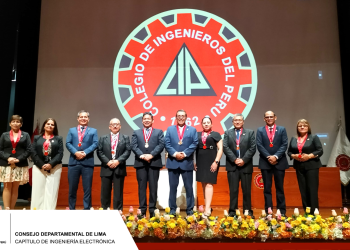 CEREMONIA DE JURAMENTACIÓN DE LA DIRECTIVA 2025 – 2027 DEL CAPÍTULO DE INGENIERÍA ELECTRÓNICA DEL CIP CD LIMA
