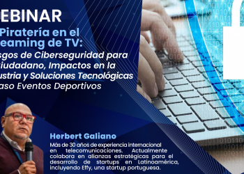 30 de enero 2025 – Webinar: La piratería en el Streaming de TV