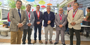 DIRECTIVA DEL CAPÍTULO DE INGENIERÍA ELECTRÓNICA DEL CIP SE HACE PRESENTE EN EL EVENTO RAGNABOT URP 2025 – I