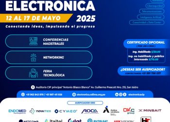 12 al 17 de mayo 2025 – Semana Capítulo de Ingeniería Electrónica 2025