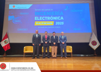 CON PONENCIAS ORGANIZADAS POR PRONATEL, SE LLEVÓ A CABO LA CUARTA JORNADA DE LA SEMANA DEL CAPÍTULO DE INGENIERÍA ELECTRÓNICA 2025
