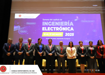 EL DÍA COMENZÓ LA SEMANA DEL CAPÍTULO DE INGENIERÍA ELECTRÓNICA 2025, QUE TENDRÁ ACTIVIDADES PRESENCIALES HASTA EL VIERNES 16 DE MAYO