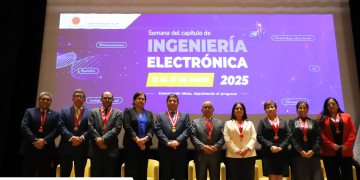 EL DÍA COMENZÓ LA SEMANA DEL CAPÍTULO DE INGENIERÍA ELECTRÓNICA 2025, QUE TENDRÁ ACTIVIDADES PRESENCIALES HASTA EL VIERNES 16 DE MAYO