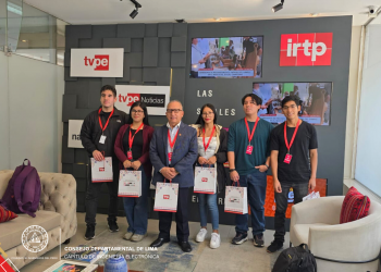 ESTUDIANTES DE LA UNMSM VISITAN LAS INSTALACIONES DEL IRTP EN COORDINACIÓN CON EL CAPÍTULO DE INGENIERÍA ELECTRÓNICA DEL CIP