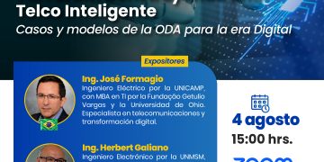 04 de Agosto – Webinar: «TM Forum – Construyendo una Telco Inteligente Casos y Modelos de la ODA para la era Digital»