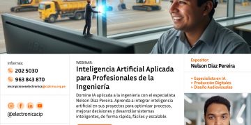 29 de Agosto – Webinar: «La Inteligencia Artificial aplicada para profesionales de la ingeniería