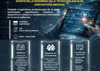 30 de Enero – Primer Foro Internacional: «Aporte de la Ingeniería en la Tecnovigilancia de Dispositivos Médicos”