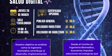 26 de Febrero – Foro Internacional: «Aporte de la Ingeniería Biomédica en la salud digital”
