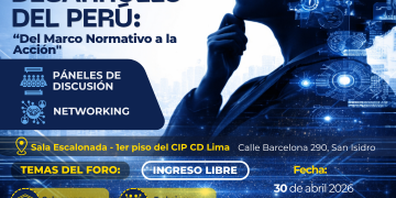 30 de abril – Foro: «Inteligencia Artificial y desarrollo del Perú»
