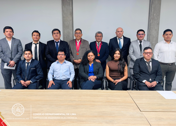EL CAPÍTULO DE INGENIERIA ELECTRÓNICA DA LA BIENVENIDA A SUS NUEVOS COLEGIADOS – OCTUBRE 2026